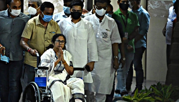 Mamata Banerjee discharg