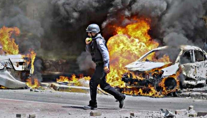 Fight between Hamas and Israel